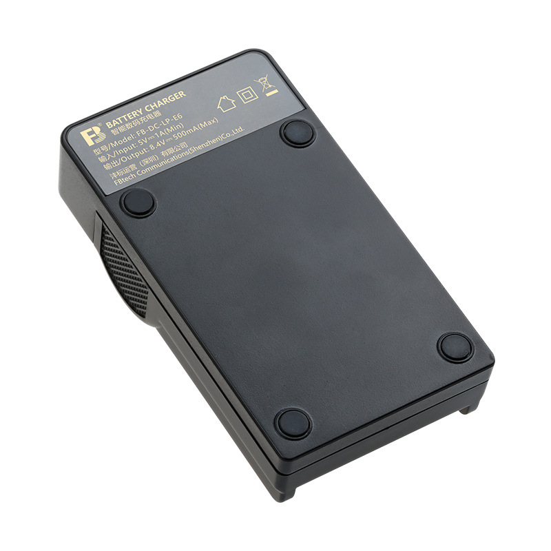 Fengbiao Lp-E6 Battery Charger 5D2 5D3 5Ds 6D 6D2 7D Suitable for Canon Camera USB Stand Charger