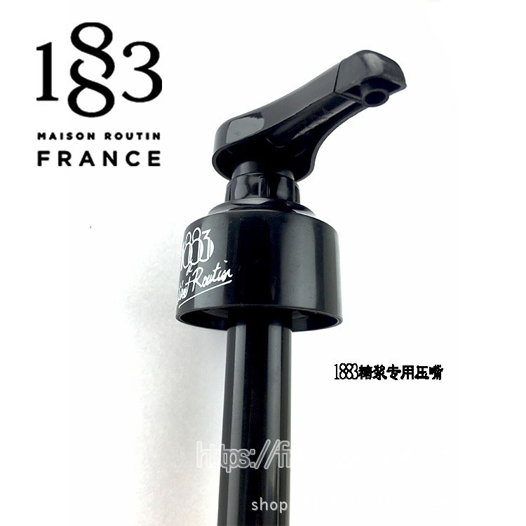 Сироп 1883 оригинальный с насосом, насадка для сиропа, насос для фруктового росы, количественный головка давления 8 мл