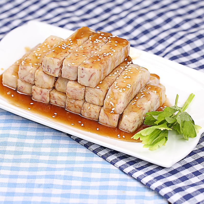 Betel Nut Taro Strips Snack, Braised Pork Ribs with Soy Sauce, Side Dish for Hot Pot, Frozen Taro Strips, Taro Cubes, Milk Tea Dessert, Fried Sugar-Coated Snack