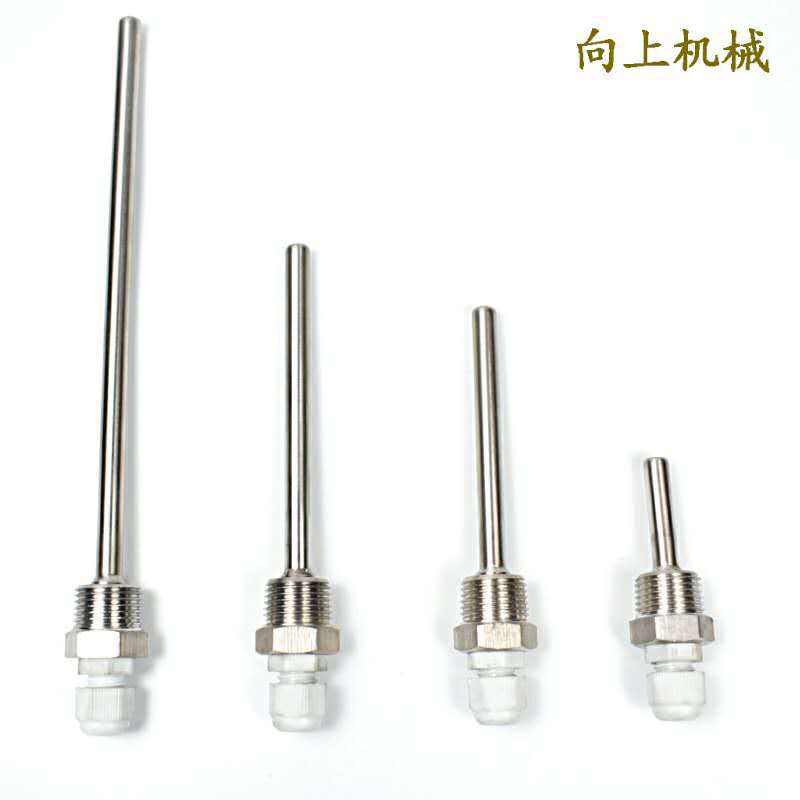 Temperature Sensor Housing 4-Point Tooth 6-Point Blind Tube Stainless Steel Probe Water Tank Protective Shell Solar Accessories