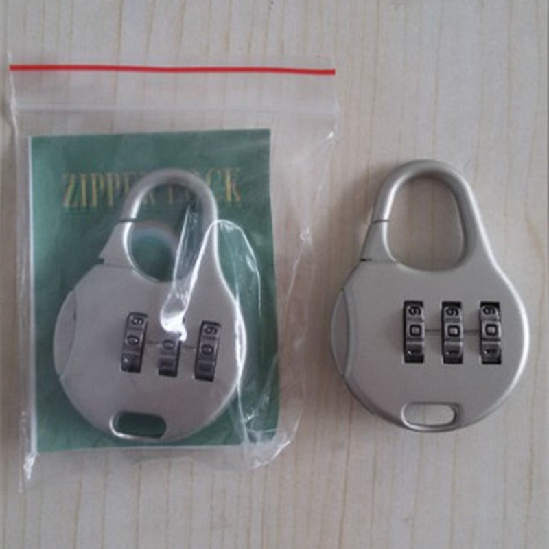 Zinc Alloy password lock car coat password lock luggage wire rope password lock anti-theft lock in stock factory direct sales