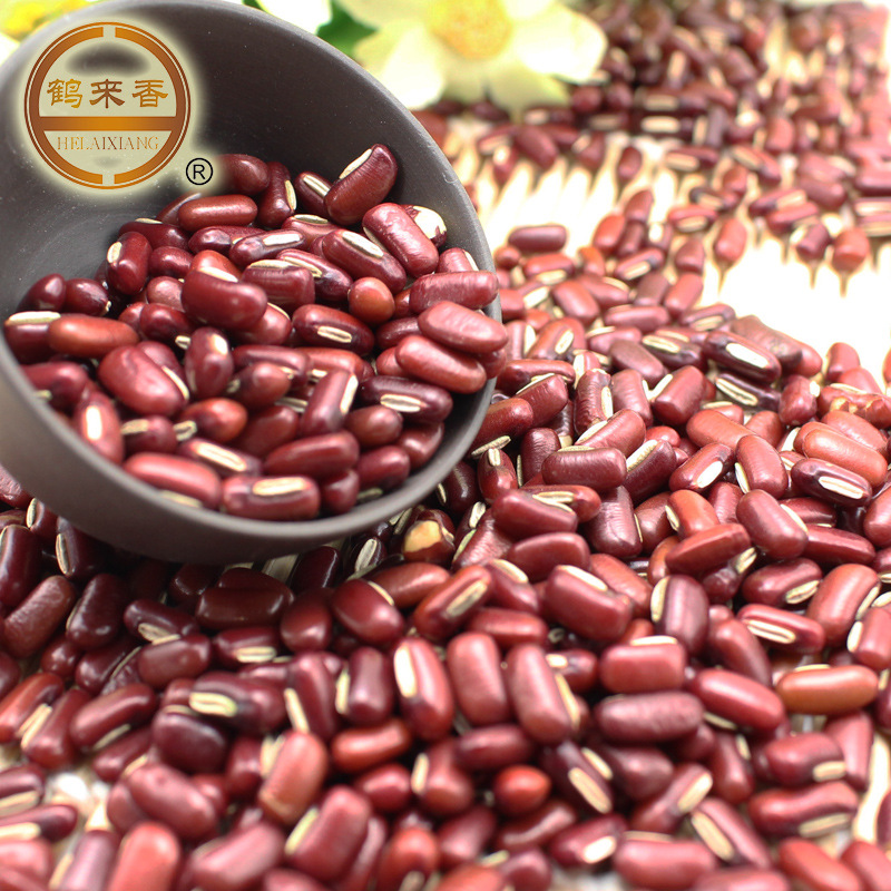 Crane Laxiang Adzuki Bean Wholesale 500g Vacuum Packed Red Bean Coix Tea Raw Material Grain Factory Direct Supply