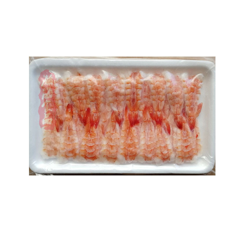 Imported Vietnamese Sushi Shrimp Cooked Shrimp with Head and Shell Removed 3L Frozen Ready-To-Eat Japanese Sashimi Commercial Slices