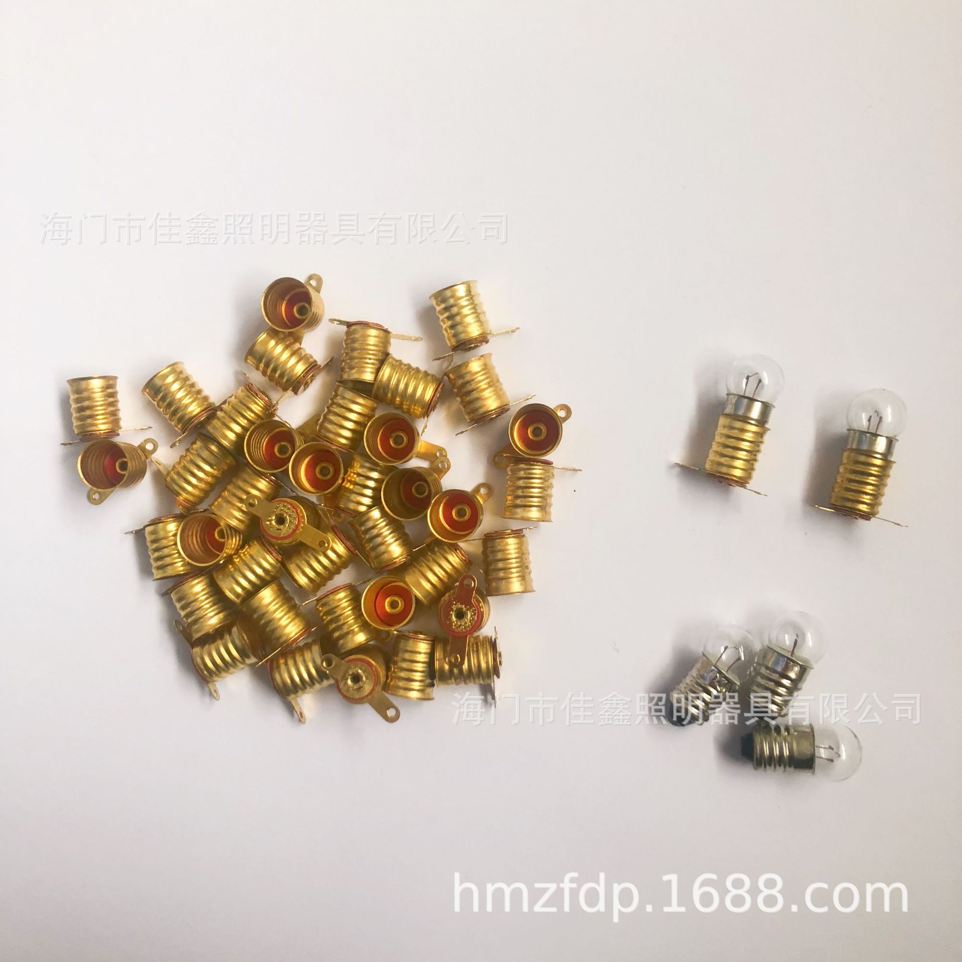 1.5V/2.5V/3. 8v6v scientific experiment small bulb suit matching long and short leg lamp holder E10 lamp holder