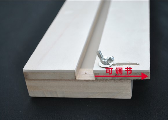 Exhibition Wing Board (flat), Medium Seam Adjustable Size 350×110×45mm Specimen Making Tool