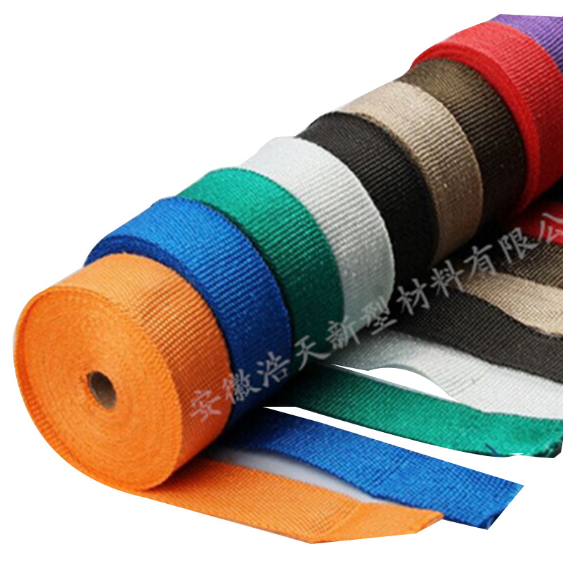 Heat-Resistant Wrapping Tape, Exhaust Pipe Wrapping Tape, Banana Tape, Fiberglass Tape Manufacturer Direct Supply