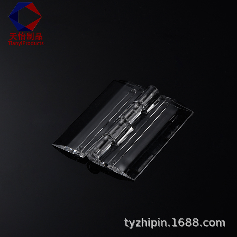 Acrylic Hinge Transparent Hinge Acrylic Loose-leaf Storage Box Accessories Plastic Folding Plexiglass Small Hinge