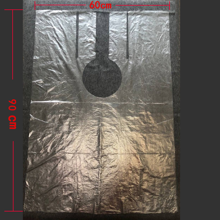 Disposable hair dyeing tools four-piece set hair care disposable shower cap earmuffs gloves shawl cloth