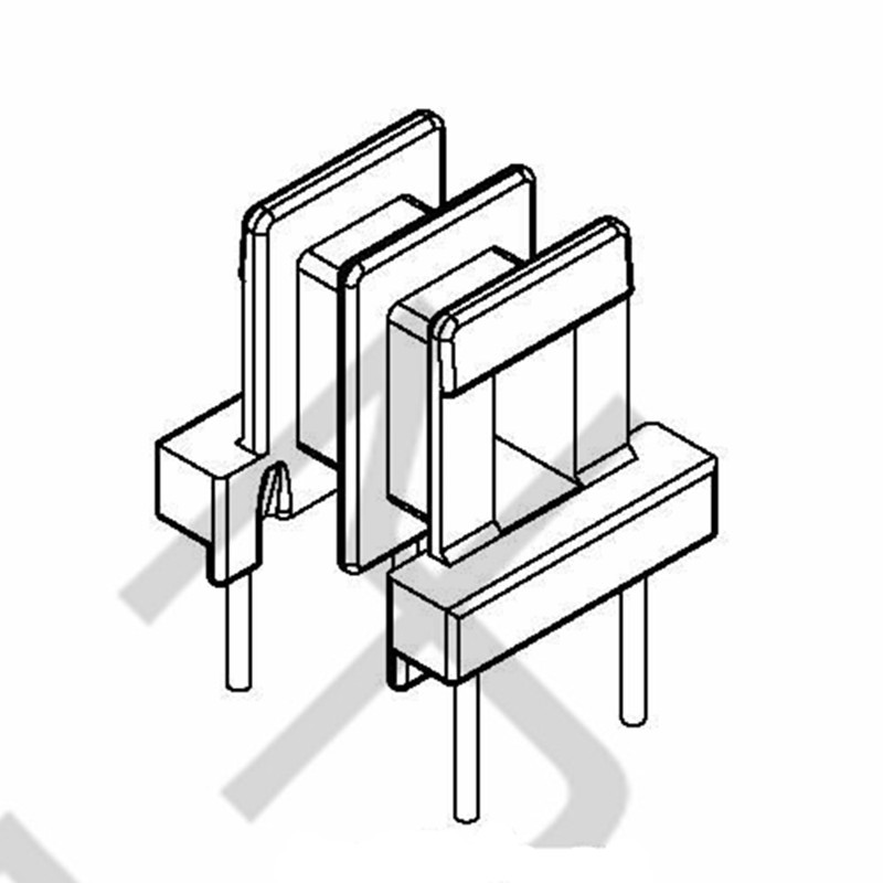 [New Arrival] Dingsheng electronic focus on quality transformer skeleton EE8.3 horizontal double slot 2+2 skeleton