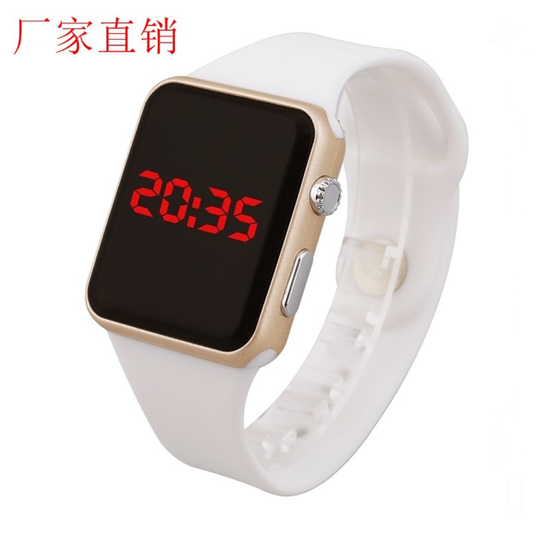 Оптовые водонепроницаемые электронные часы для детей спортивные часы для студентов LED для пар