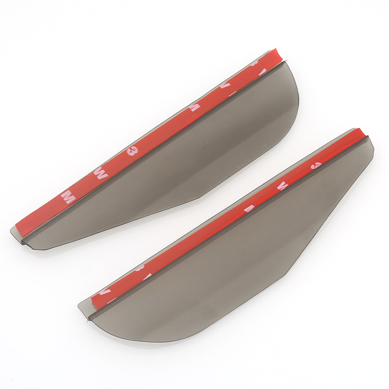 Car rearview mirror rain eyebrow rain shield rain eyebrow (2 pieces) opp bag good quality