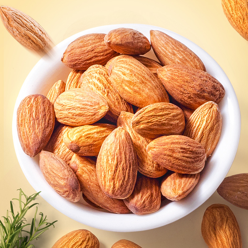 Baked Sweet Almond American NPX grade Almond 100g daily nut raw material original flavor baked cooked Almond