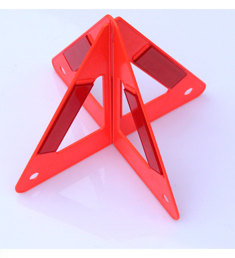 Triangle warning sign two-in-one insert triangle warning sign set hot selling warning sign explosion hot selling