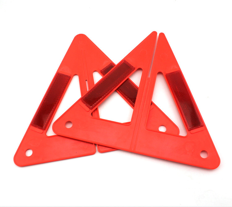 Triangle warning sign two-in-one insert triangle warning sign set hot selling warning sign explosion hot selling