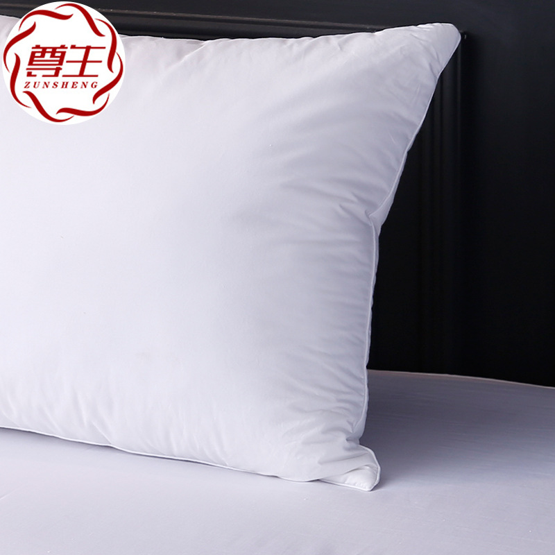 Five-Star Hotel Pillow Core Hotel Feather Velvet Pillow Memory Foam Pillow Core Production Manufacturer Wholesale Pp Cotton Pillow Core