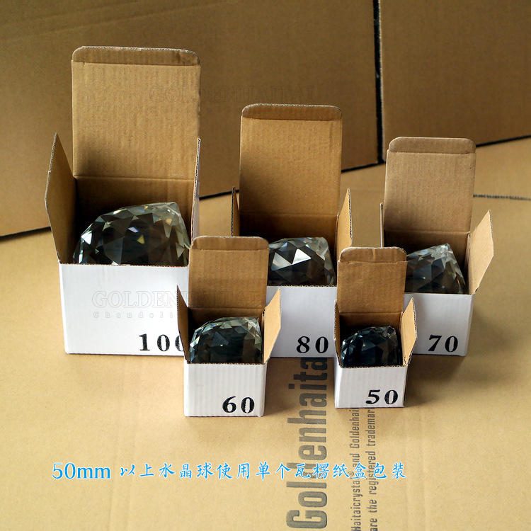 Crystal lighting ball 15.20.30.40.50.60.70.80.100mm wedding crystal pendant bead string accessories