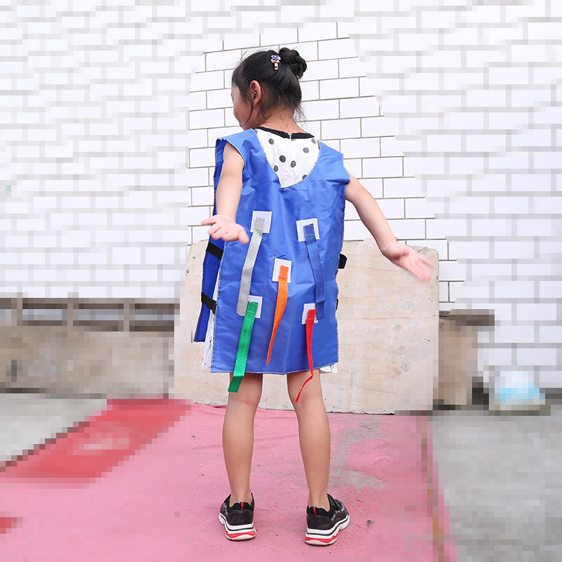 Tail-grabbing Vest Tail-grabbing Kindergarten Toys Children's Sticky Jersey Style Training Equipment Outdoor Sports Games