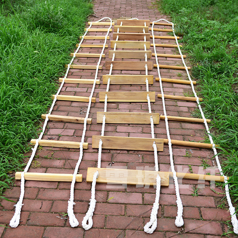 Мягкая лестница для спасения, из массива дерева, не скользящая, для экстренной помощи