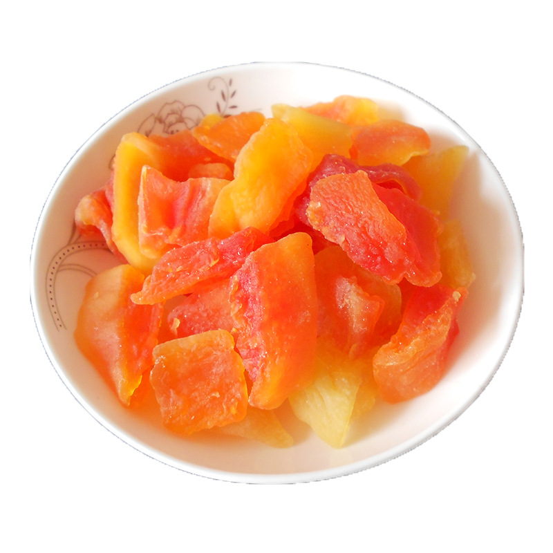 10kg/box bulk wholesale dried papaya WeChat casual snacks featured preserved fruit factory wholesale