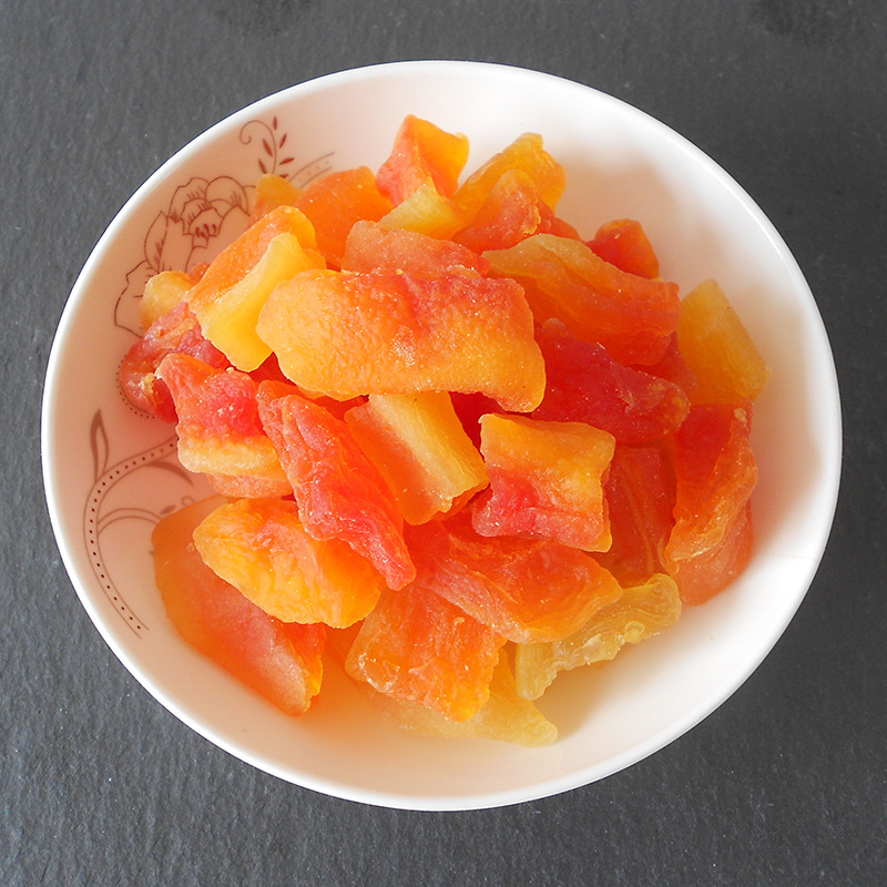 10kg/box bulk wholesale dried papaya WeChat casual snacks featured preserved fruit factory wholesale