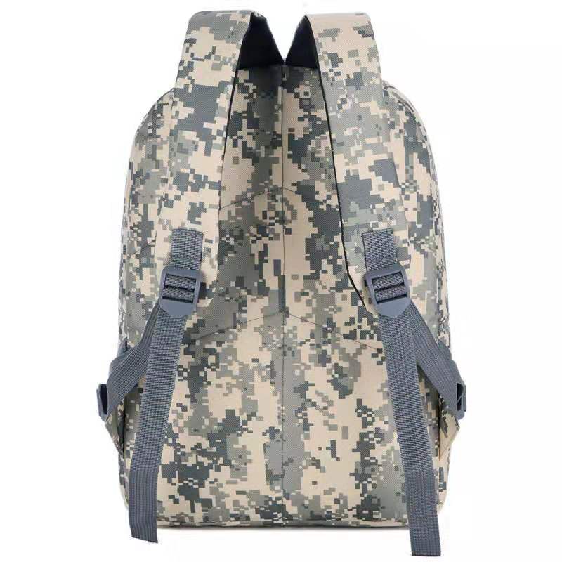 Mountaineering Camouflage Eating Chicken Same Style Three-Class Men's Shoulder Backpack Schoolbag for Primary School Students Special Forces Children Waterproof Large Capacity