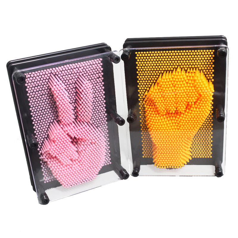 Большая 3D форма для рук из игл, креативный подарок на день рождения, развлекательные игрушки, 3D форма клонирования рук, разнообразные игольчатые художественные изделия