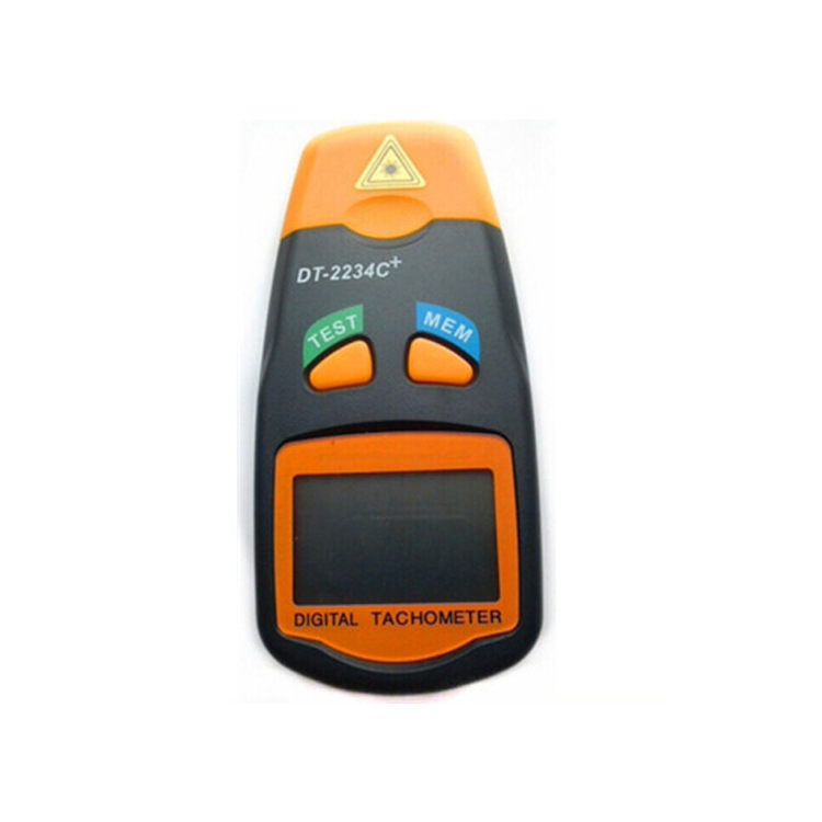 Non-Contact Laser Tachometer Electromechanical Speed Tester Pocket-Sized Motor Tachometer Speed Meter Dt2234C+