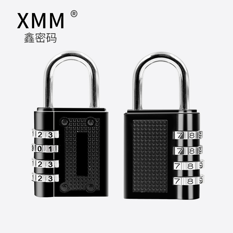Xin password in stock zinc alloy digital password lock padlock luggage gym anti-theft lock mechanical cabinet lock