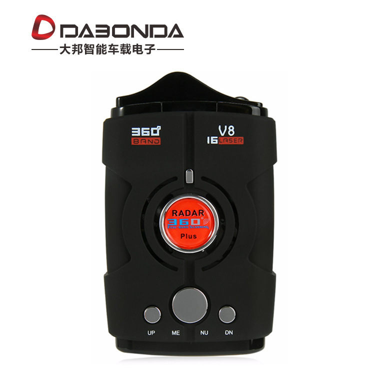 Мобильный радарный спидометр V8, электронная собака, переключение между китайским, английским и русским