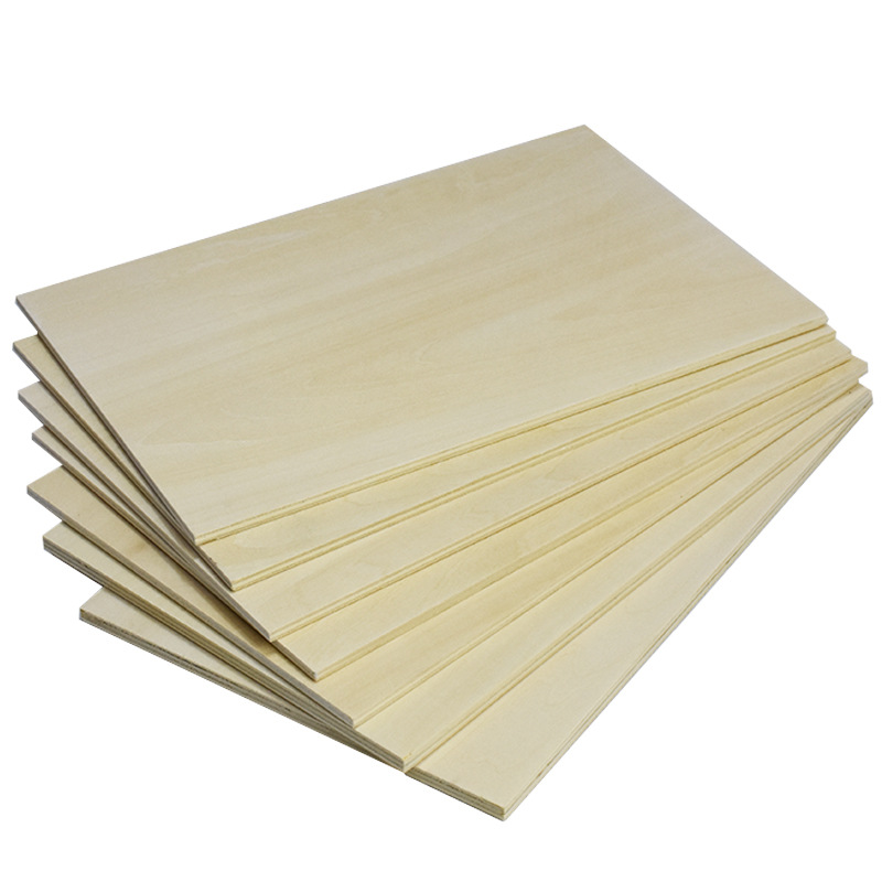 Basswood laminate board wood chip wood chip diy handmade thin board pyrography wood chip model building model material