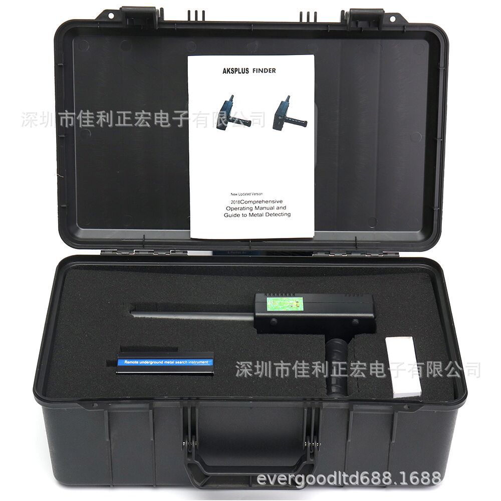 Remote Positioning Underground Metal Detector Aks Plus Upgraded Version of Dacsa God Detection Gold, Silver, Copper and Gemstones