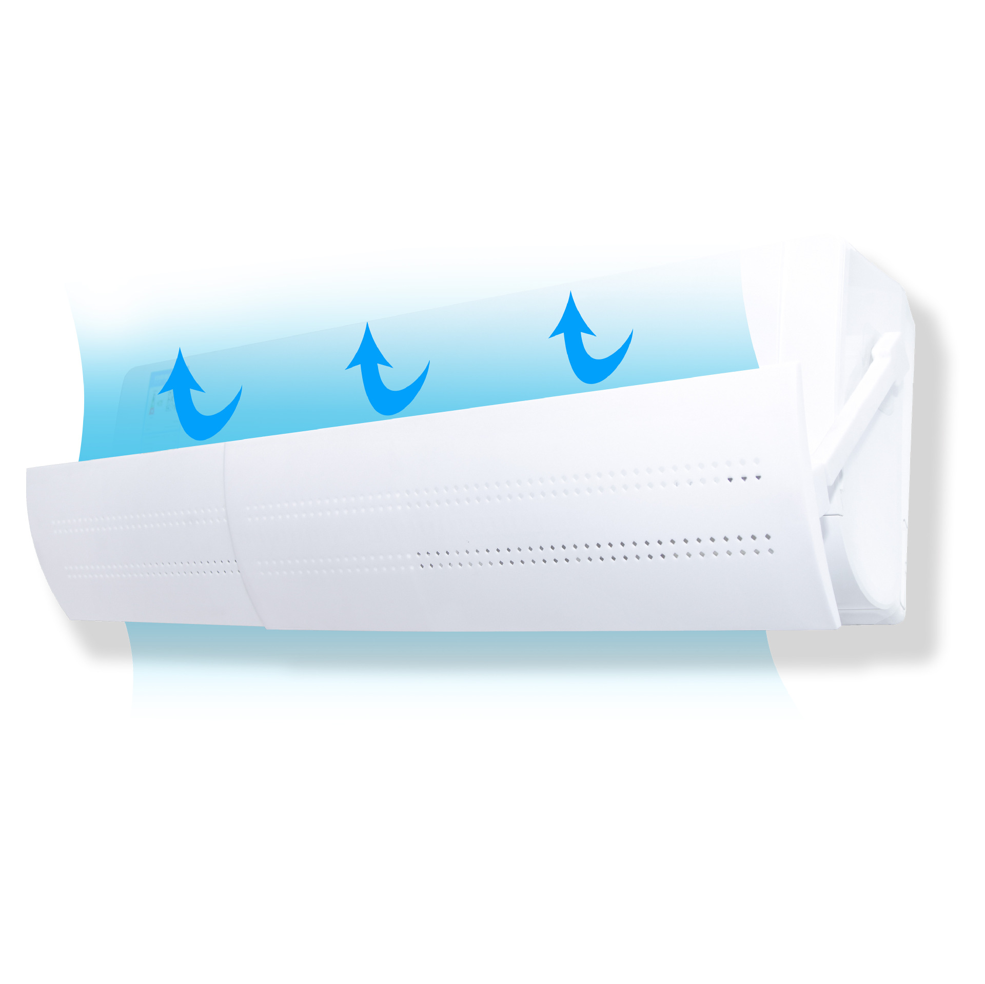 Air conditioning wind shield plate for infants and young children anti-direct blowing wind deflector air outlet baffle wind shield plate on-hook wind shield plate