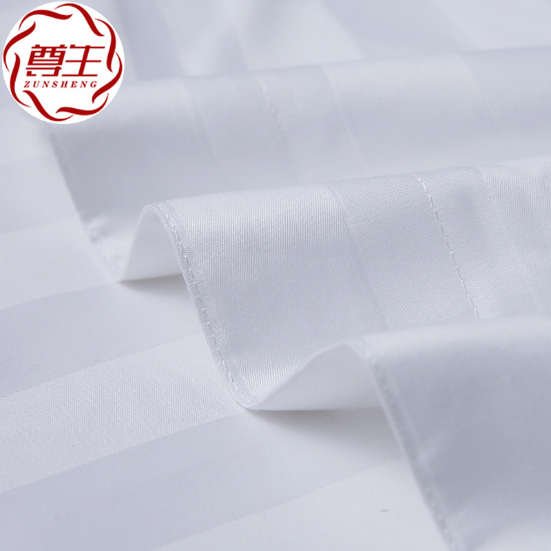 Hotel Pillowcase Pure Cotton Satin Pillowcase White Hotel Professional Washable Pillow Large Quantity Wholesale Export Pillowcase