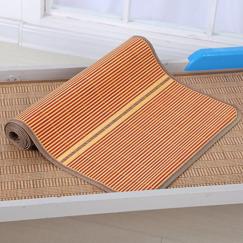 Оптовая продажа летнего матраса для студентов, мат для общежития, односпальная кровать, бамбуковый мат, двусторонний бамбуковый мат, мат для палатки