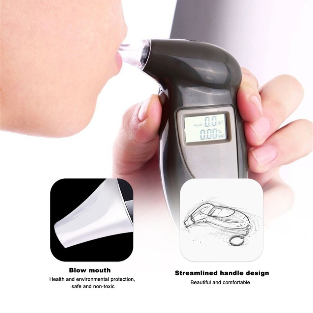 AT-68 bird's mouth alcohol detection blow pipe detector wine meter blow nozzle head test drunk driving instrument blow nozzle head