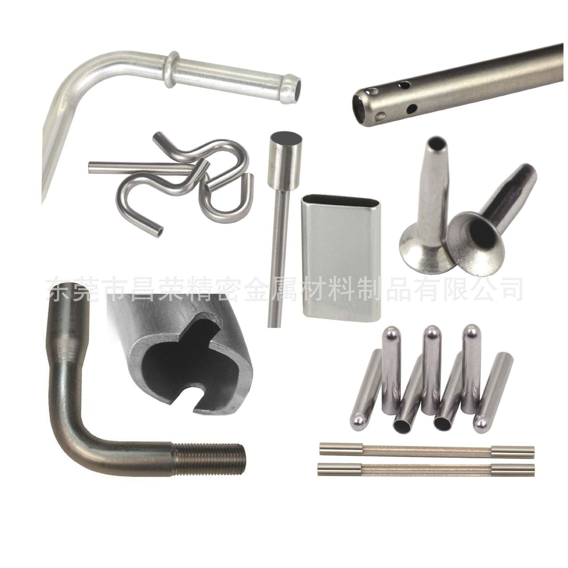 304 Stainless Steel Capillary Tube Processing, Hollow Bright Tube Precision Laser Zero-Cut Bending and Reducing Diameter Processing