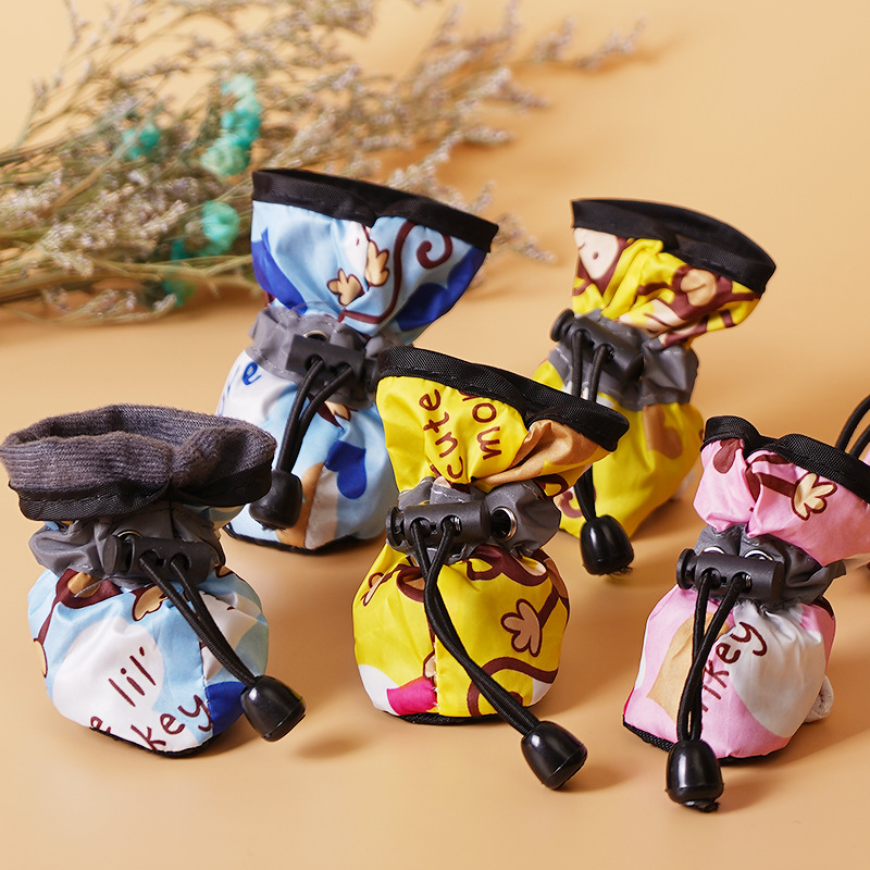 Dog Soft Sole Shoes Dog Shoes Toddler Non-slip Pet Shoe Cover Rain Shoes Pet Shoes Teddy Dog Foot Cover