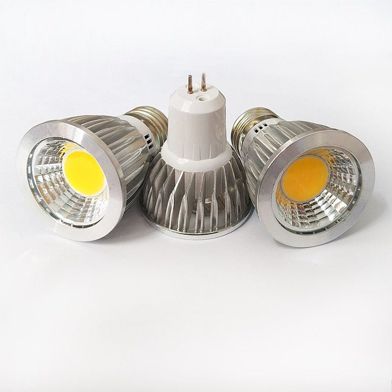 LED lamp Cup 85-265VE27 screw GU5.3 pin GU10mr16 12v 3W5W7W9WCOB bulb
