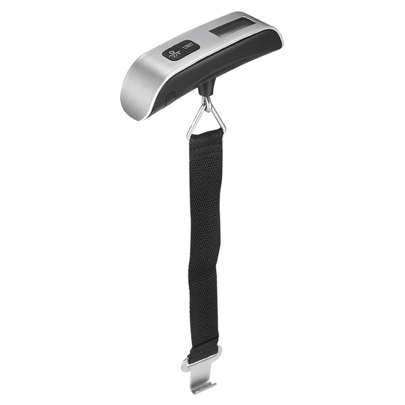 Convenient Portable Scale Luggage Scale Household Electronic Scale LED Display T-Type Electronic Scale Dry Battery with Hook Ribbon