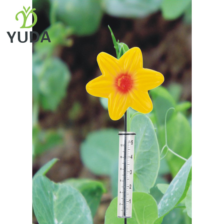 Manufacturers Supply Garden Rain Measurer Rain Measurer Cartoon Ladybug Shape Rain Measurer