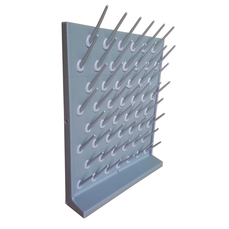 Laboratory drip rack 700*550 single-sided PP large drip rack laboratory experiment table test tube drip rack