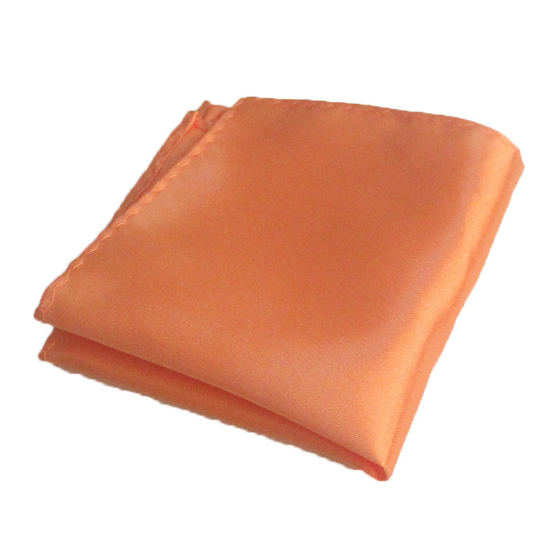 Solid Color Men's Suit Shirt Pocket Square Multi-Color Wedding Banquet Business Small Square Scarf Chest Scarf Manufacturer Spot Wholesale