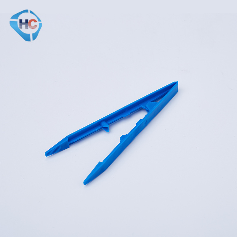 Factory Direct Supply Disposable Tweezers Dressing Tweezers Medical Folding Pointed Tweezers Folding Plastic Tweezers