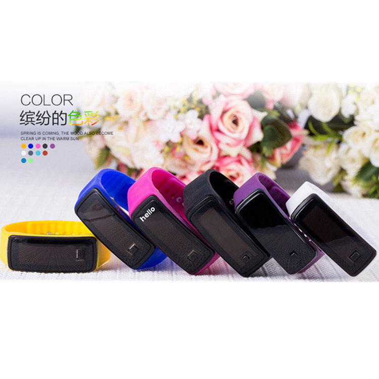 Manufacturers wholesale children's LED electronic watch second generation silicone plastic led student sports watch children's watch