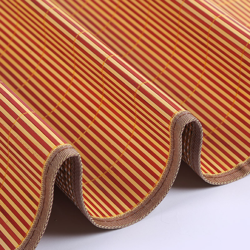 Factory wholesale summer student mat dormitory bunk single bed bamboo mat double-sided bamboo mat stall mat