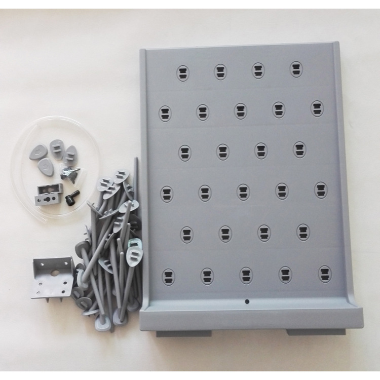 Factory Direct supply high-density laboratory pp drip rack double-sided drip rack laboratory test tube rack drip stick