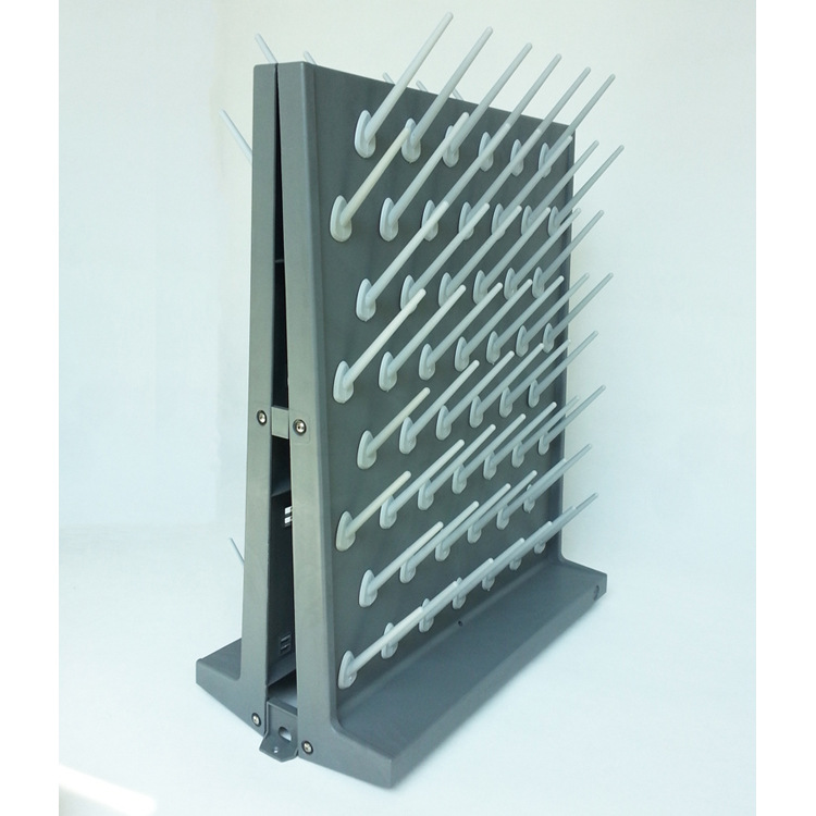Laboratory drip rack 700*550 single-sided PP large drip rack laboratory experiment table test tube drip rack