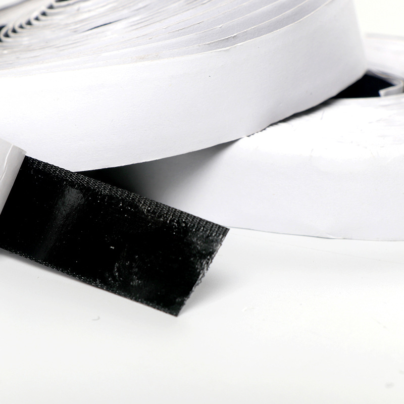Velcro transparent self-adhesive tape adhesive European Velcro window screen door curtain double-sided adhesive factory in stock straight hair