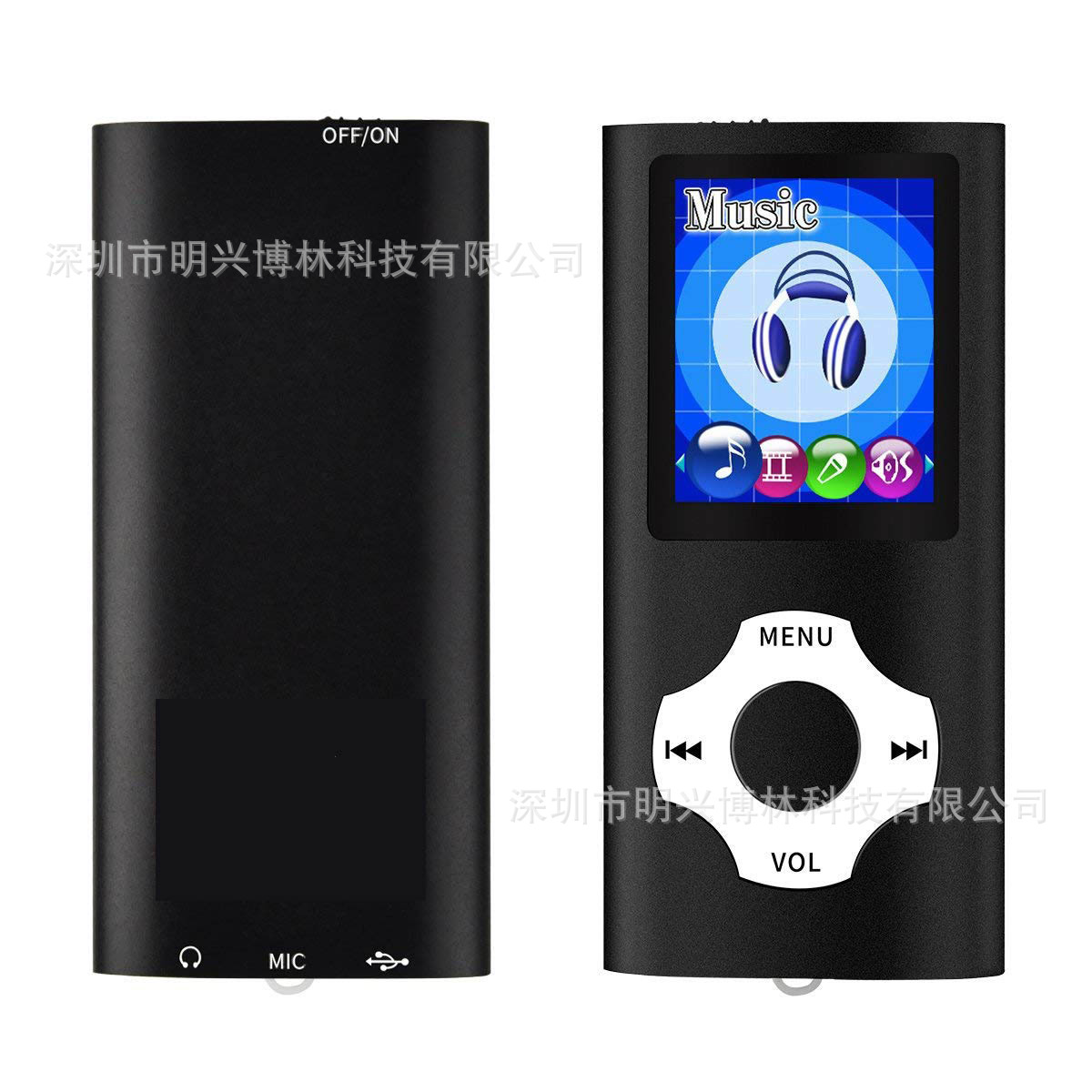 Cross-border MP4 music player recording Mini Portable MP3 Walkman student 1.8 inch screen card mp4