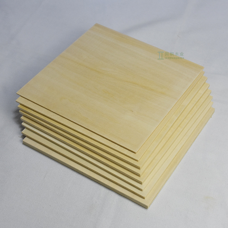 Basswood laminate board wood chip wood chip diy handmade thin board pyrography wood chip model building model material